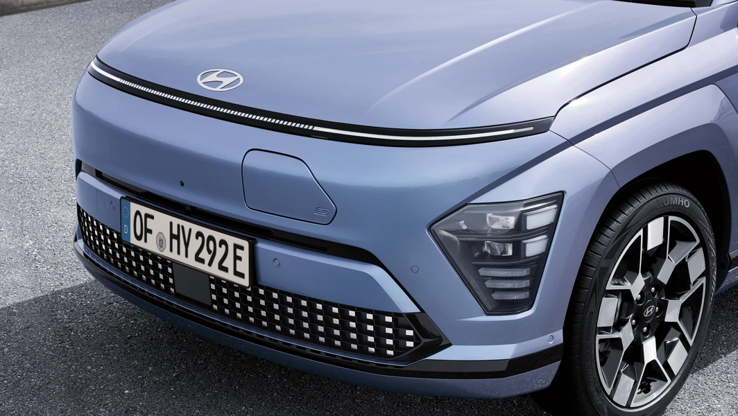 hyundai kona elektro front
